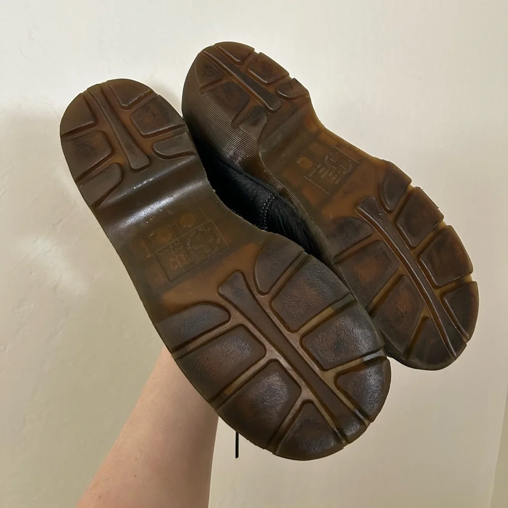 SOLD - Dr Martens Vintage Platform Daisy Oxford Shoes Y2k Leather 12283 - Picture 12 of 12